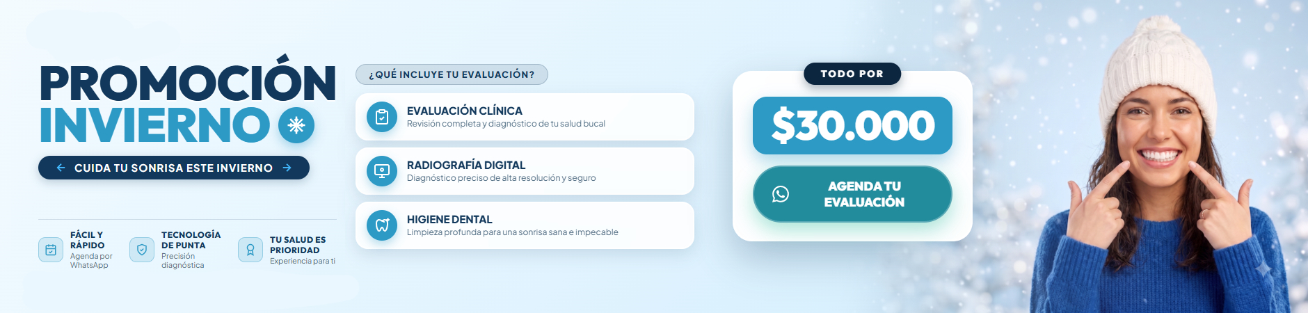 Promo Invierno ProDental Concepción - Todo por $30.000